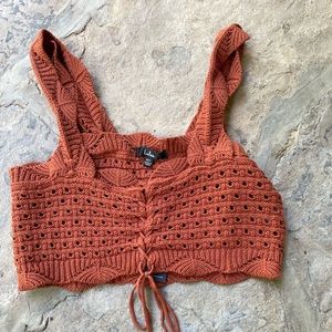 Lulus crochet crop top